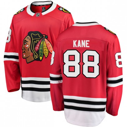 Youth Breakaway Chicago Blackhawks Patrick Kane Fanatics Branded Home Jersey - Red