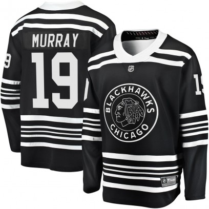Men's Premier Chicago Blackhawks Troy Murray Fanatics Branded Breakaway Alternate 2019/20 Jersey - Black
