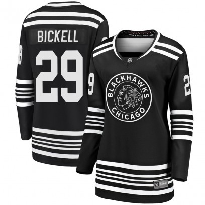 Women's Premier Chicago Blackhawks Bryan Bickell Fanatics Branded Breakaway Alternate 2019/20 Jersey - Black