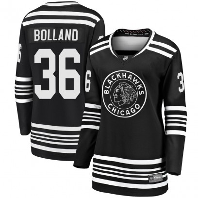 Women's Premier Chicago Blackhawks Dave Bolland Fanatics Branded Breakaway Alternate 2019/20 Jersey - Black
