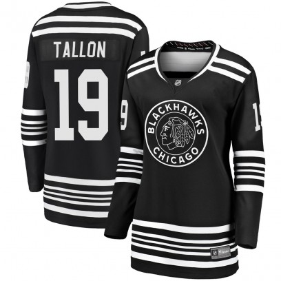Women's Premier Chicago Blackhawks Dale Tallon Fanatics Branded Breakaway Alternate 2019/20 Jersey - Black