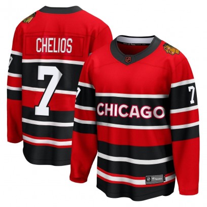 Men's Breakaway Chicago Blackhawks Chris Chelios Fanatics Branded Special Edition 2.0 Jersey - Red