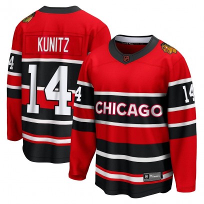 Men's Breakaway Chicago Blackhawks Chris Kunitz Fanatics Branded Special Edition 2.0 Jersey - Red