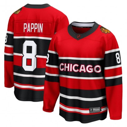 Men's Breakaway Chicago Blackhawks Jim Pappin Fanatics Branded Special Edition 2.0 Jersey - Red