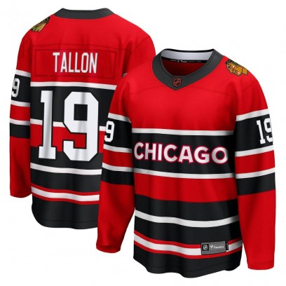 Men's Breakaway Chicago Blackhawks Dale Tallon Fanatics Branded Special Edition 2.0 Jersey - Red