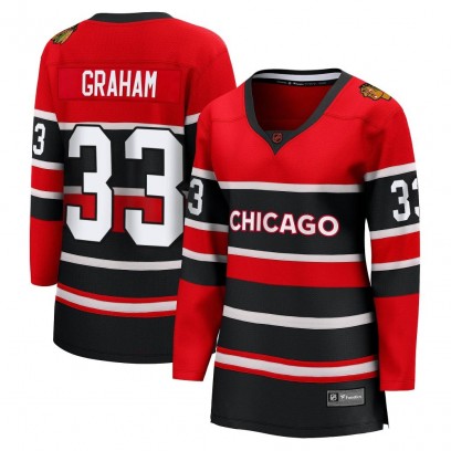 Women's Breakaway Chicago Blackhawks Dirk Graham Fanatics Branded Special Edition 2.0 Jersey - Red