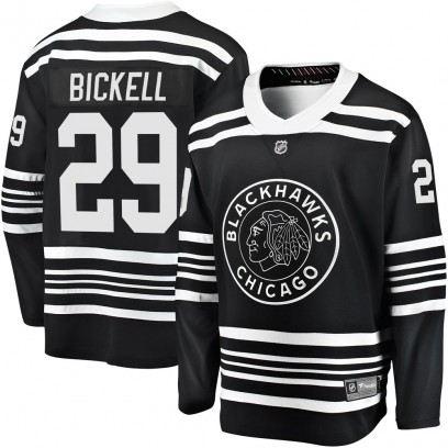 Youth Premier Chicago Blackhawks Bryan Bickell Fanatics Branded Breakaway Alternate 2019/20 Jersey - Black