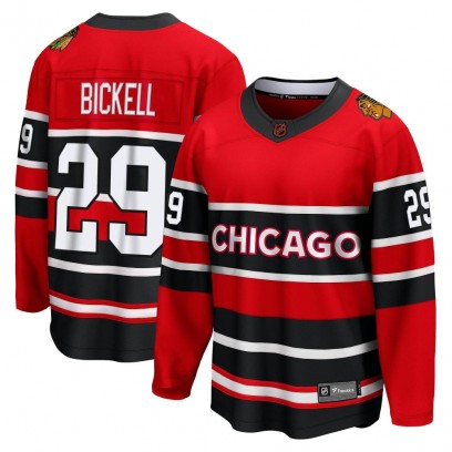 Youth Breakaway Chicago Blackhawks Bryan Bickell Fanatics Branded Special Edition 2.0 Jersey - Red