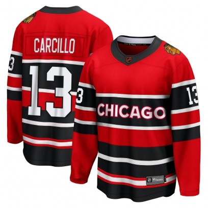 Youth Breakaway Chicago Blackhawks Daniel Carcillo Fanatics Branded Special Edition 2.0 Jersey - Red