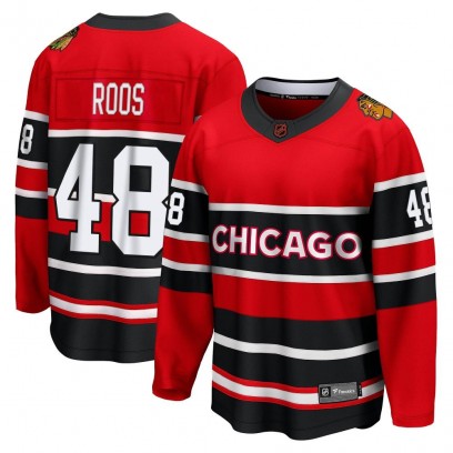 Youth Breakaway Chicago Blackhawks Filip Roos Fanatics Branded Special Edition 2.0 Jersey - Red