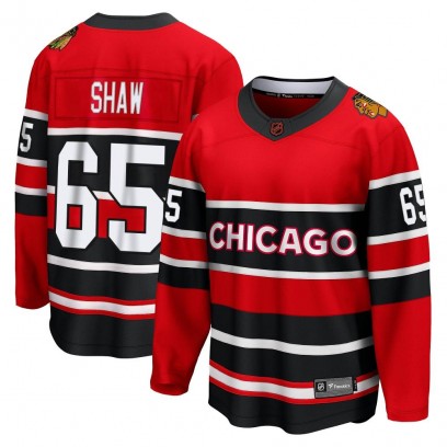 Youth Breakaway Chicago Blackhawks Andrew Shaw Fanatics Branded Special Edition 2.0 Jersey - Red