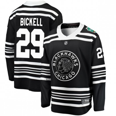 Youth Breakaway Chicago Blackhawks Bryan Bickell Fanatics Branded 2019 Winter Classic Jersey - Black