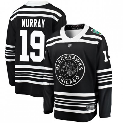 Youth Breakaway Chicago Blackhawks Troy Murray Fanatics Branded 2019 Winter Classic Jersey - Black