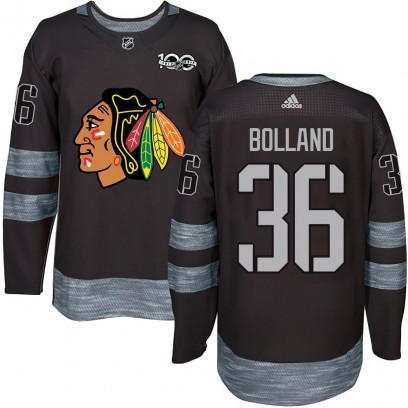 Youth Authentic Chicago Blackhawks Dave Bolland 1917-2017 100th Anniversary Jersey - Black