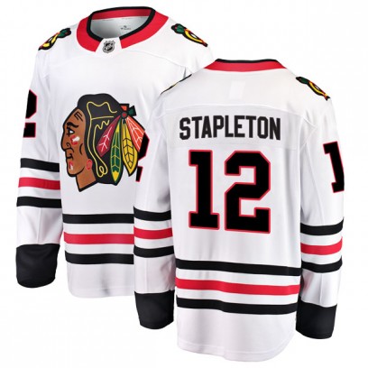 Youth Breakaway Chicago Blackhawks Pat Stapleton Fanatics Branded Away Jersey - White